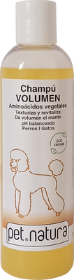 Champ� Volumen Pet Natura 250 ml